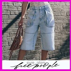 Free People cropped jeans